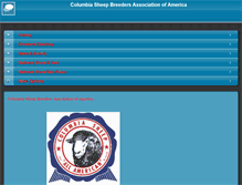 Tablet Screenshot of columbiasheep.org